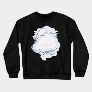 Cute happy cloud Crewneck Sweatshirt